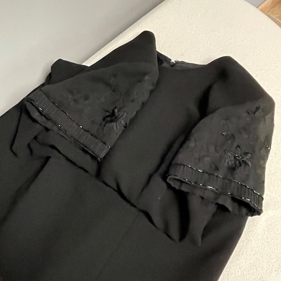 Black Dress, Donna Morgan, Woman, 6 Petite - Picture 11 of 11